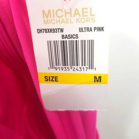 NWT!!! Michael Kors Cold Shoulder Fit & Flare Dress Size M #004 - Picture 5 of 5